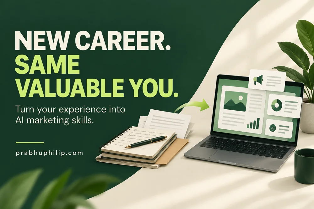 Cover illustration: New career. Same valuable you.